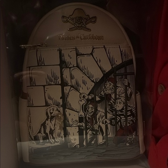 Loungefly Pirates of the Caribbean Cream Backpack